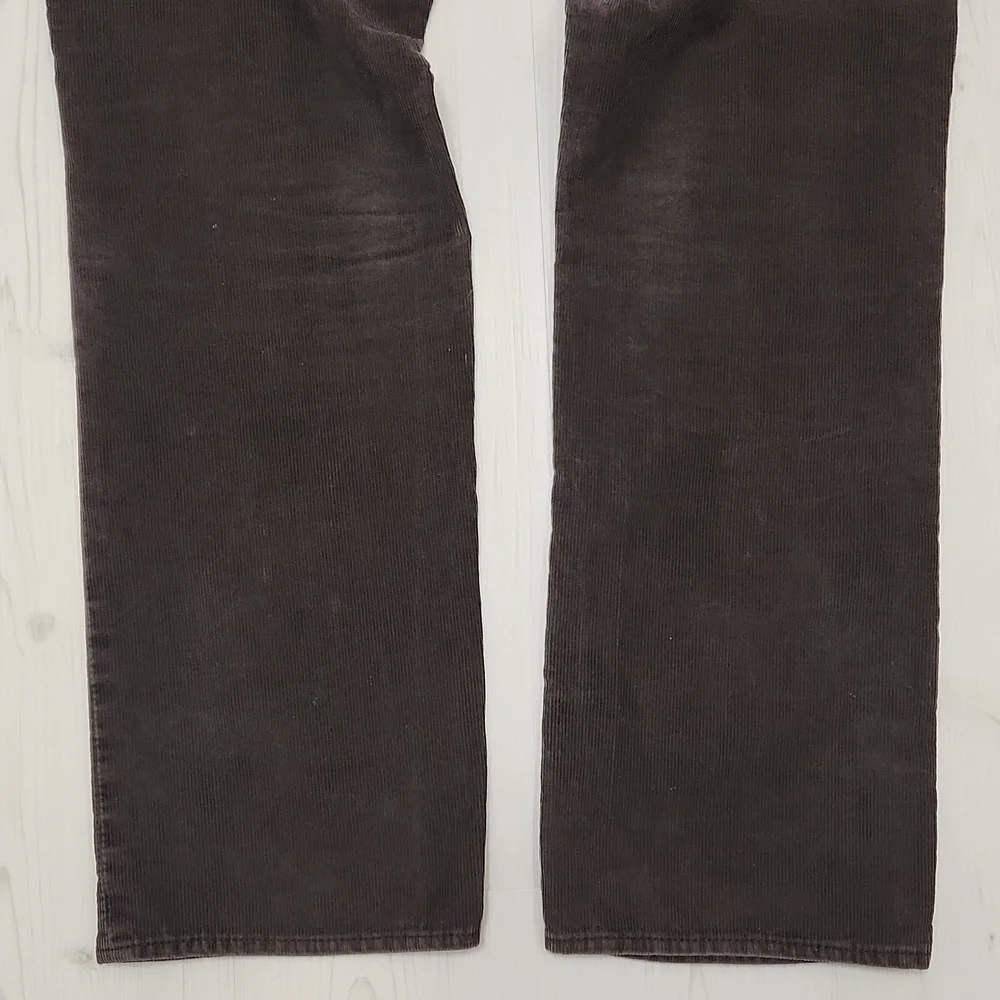 ​J.CREW 484 Slim Fit Corduroy Pants 36x32 Dark Grey Charcoal Preppy Minimalist